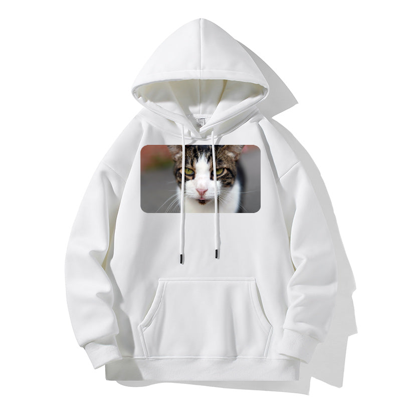 RIVER x ERIC®:Hooded Sweat-Street cat-1-350301