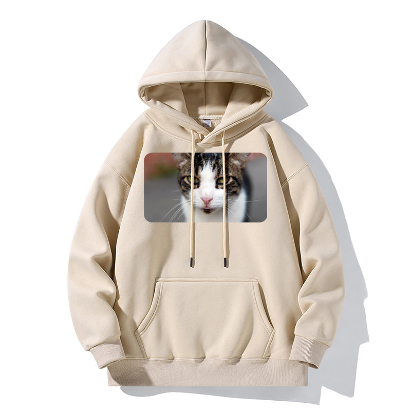 RIVER x ERIC®:Hooded Sweat-Street cat-1-350301