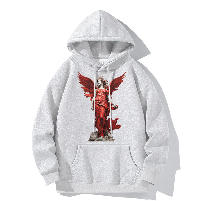 RIVER x ERIC®:Hooded Sweat-Angry Angel-350375
