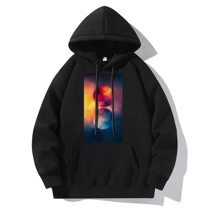 RIVER x ERIC®:【2024A/W】Hooded Sweat-Circles-350554