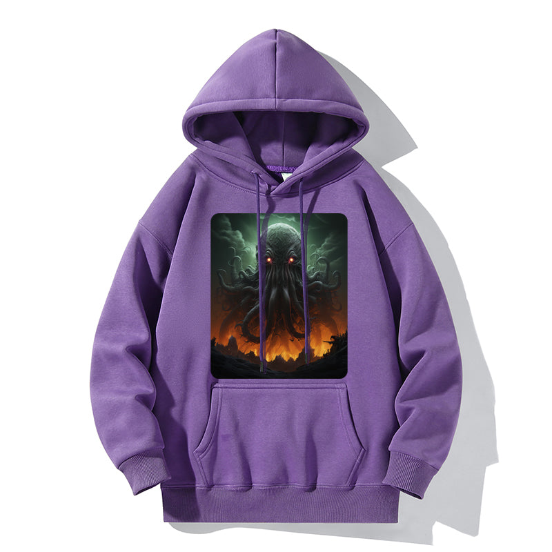 RIVER x ERIC®:Hooded Sweat-Cthulhu-2-350374