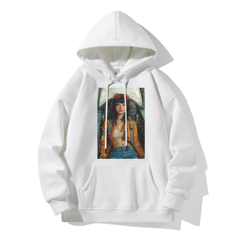 RIVER x ERIC®:【2024A/W】Hooded Sweat-Fighter-350561