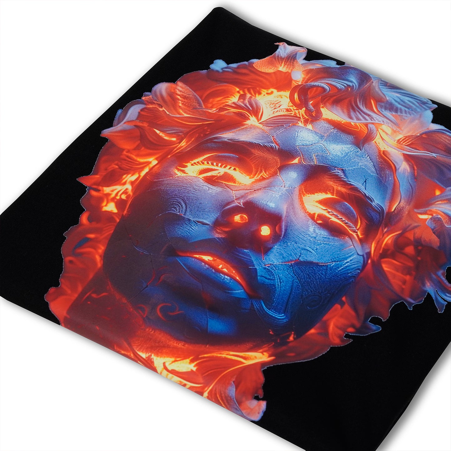 RIVER x ERIC®:t-shirt-Fire On Head-1-350418