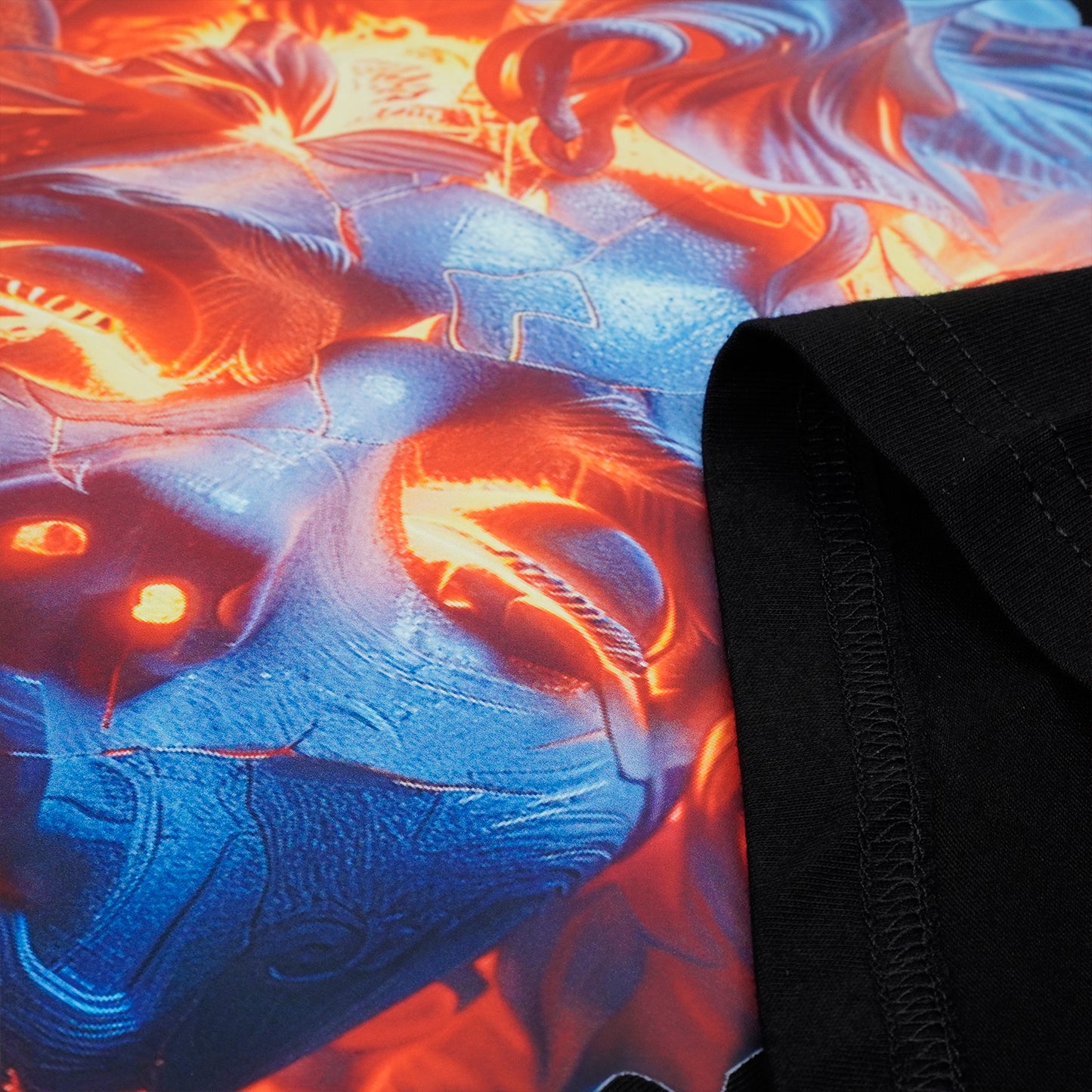 RIVER x ERIC®:t-shirt-Fire On Head-1-350418