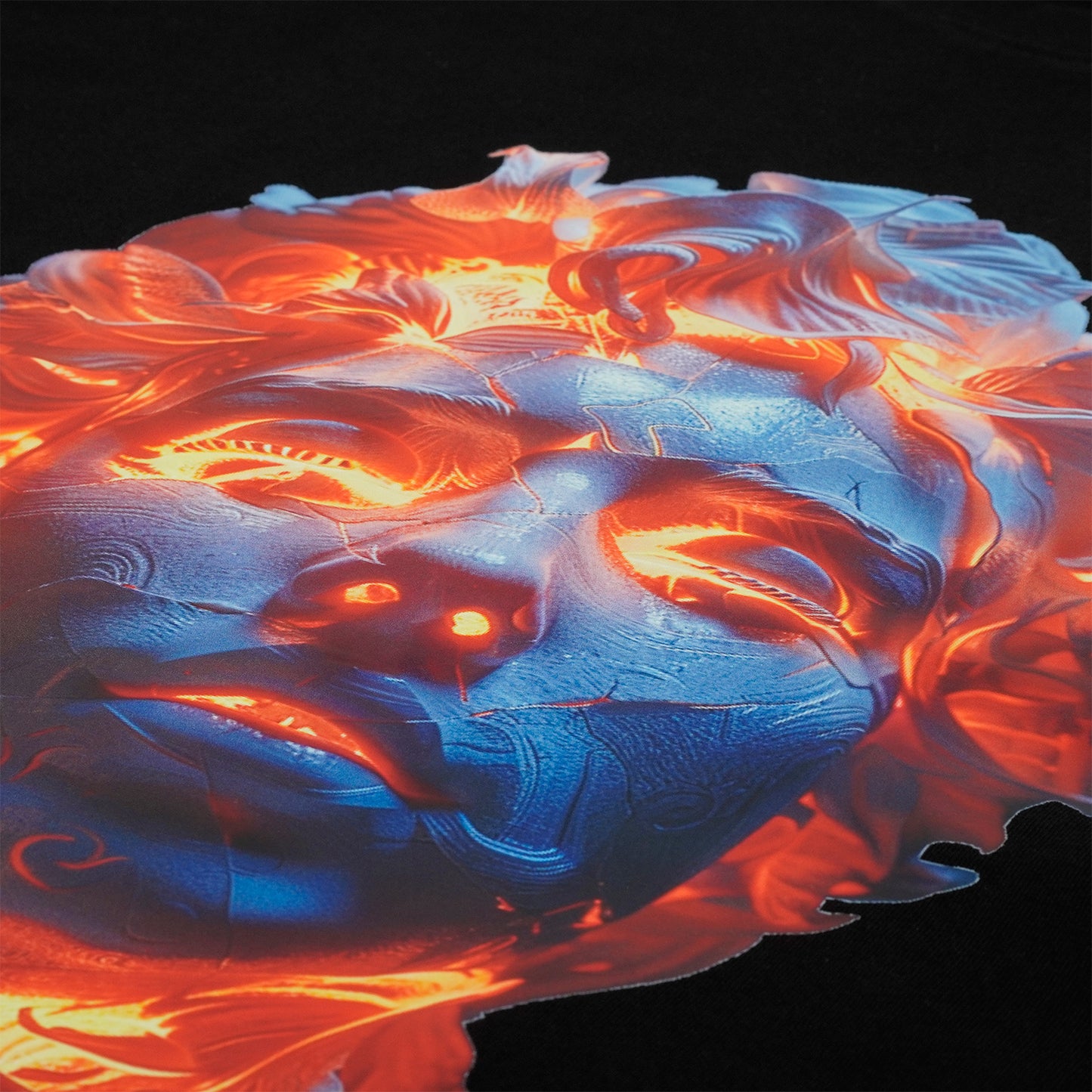 RIVER x ERIC®:t-shirt-Fire On Head-1-350418