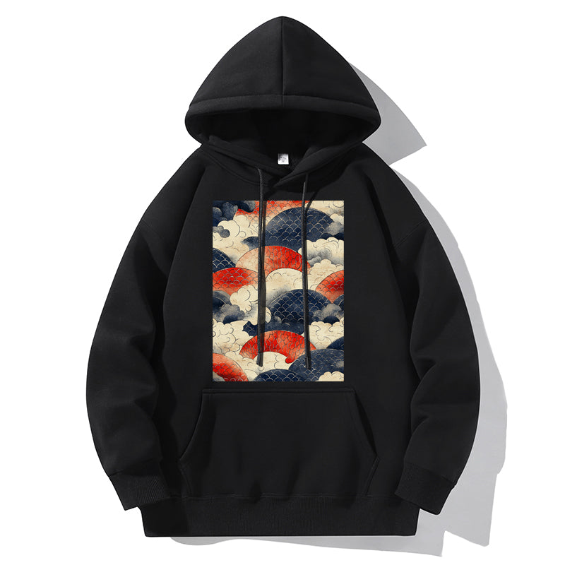 RIVER x ERIC®:【2024A/W】Hooded Sweat-Katsushika-350550