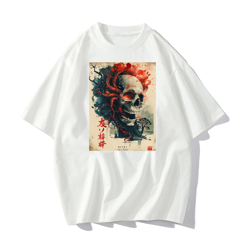 RIVER x ERIC®:t-shirt-Skull-3-350496