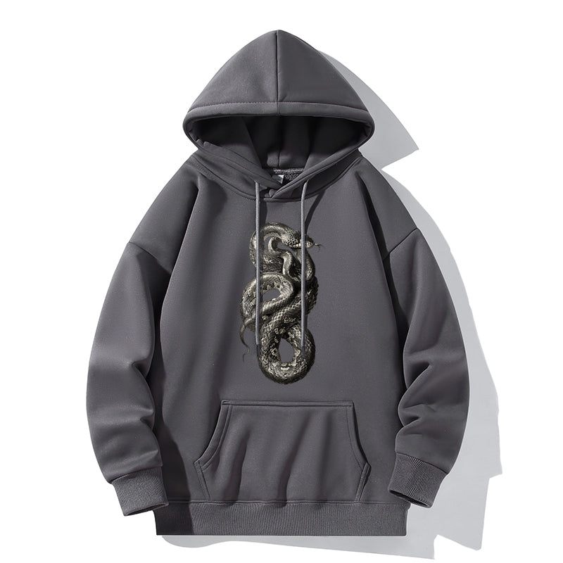 RIVER x ERIC®:【2024A/W】Hooded Sweat-Snake-350569