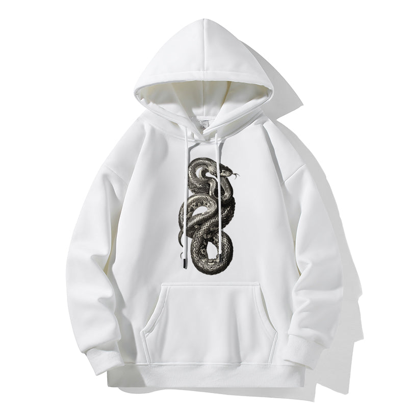 RIVER x ERIC®:【2024A/W】Hooded Sweat-Snake-350569