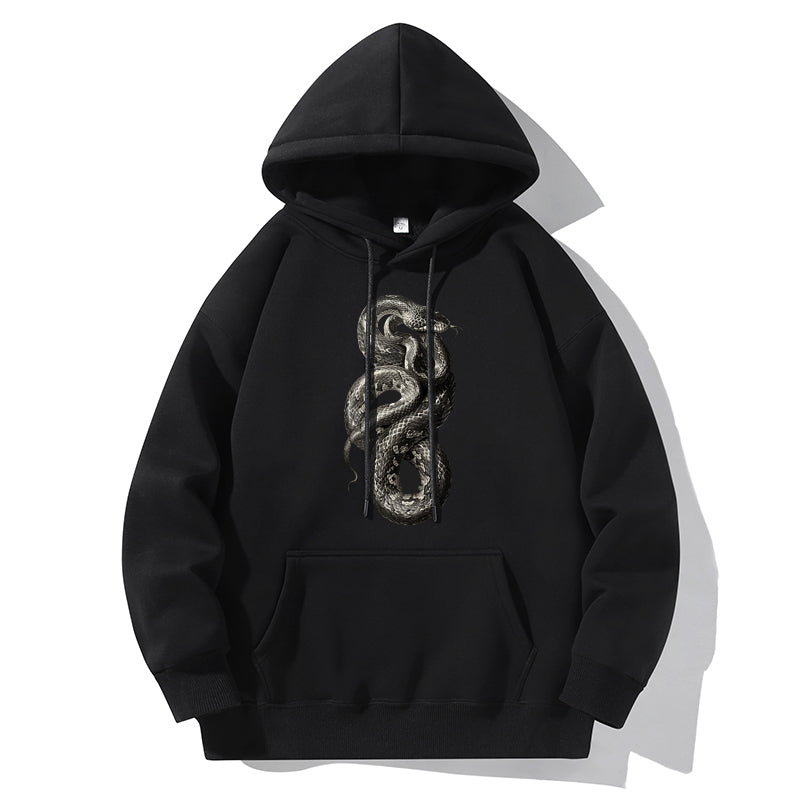 RIVER x ERIC®:【2024A/W】Hooded Sweat-Snake-350569