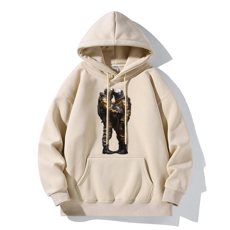 RIVER x ERIC®:Hooded Sweat-Two Astronauts-1-350388