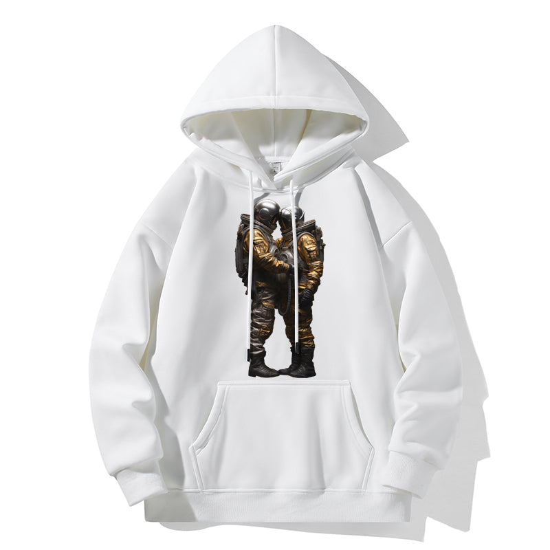 RIVER x ERIC®:Hooded Sweat-Two Astronauts-1-350388