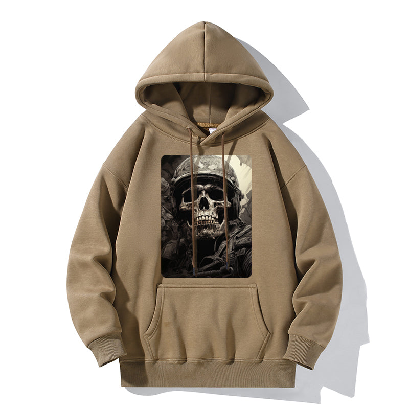 RIVER x ERIC®:Hooded Sweat-skull soldier-3-350363