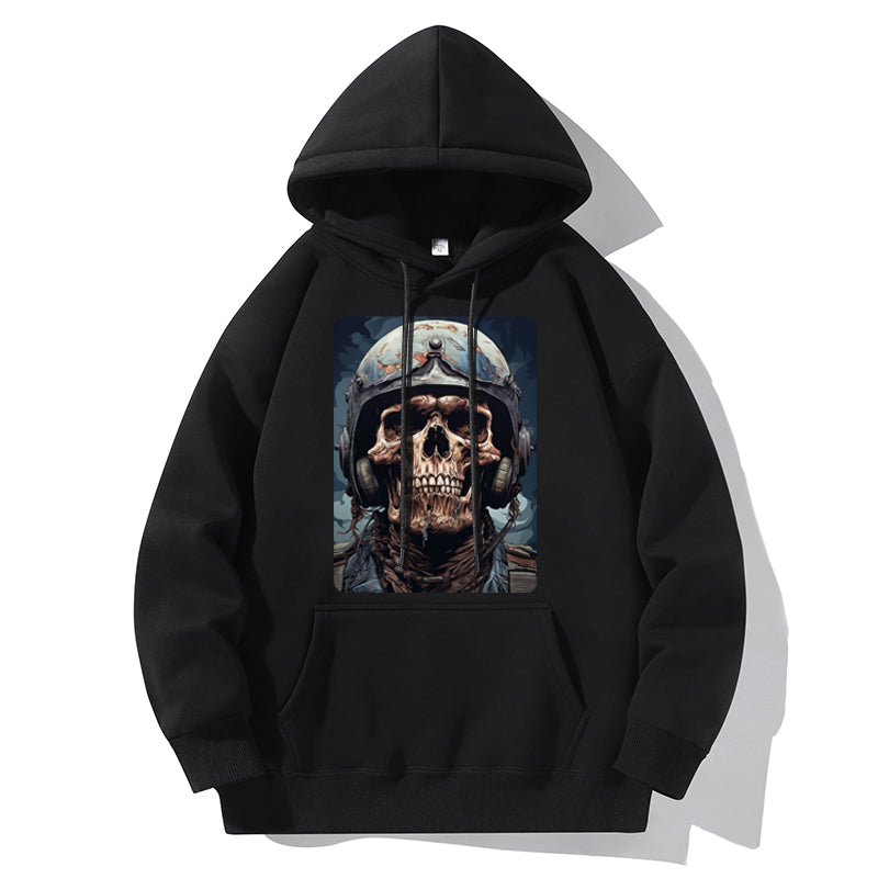 RIVER x ERIC®:Hooded Sweat-skull soldier-4-350364