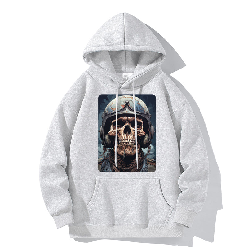 RIVER x ERIC®:Hooded Sweat-skull soldier-4-350364
