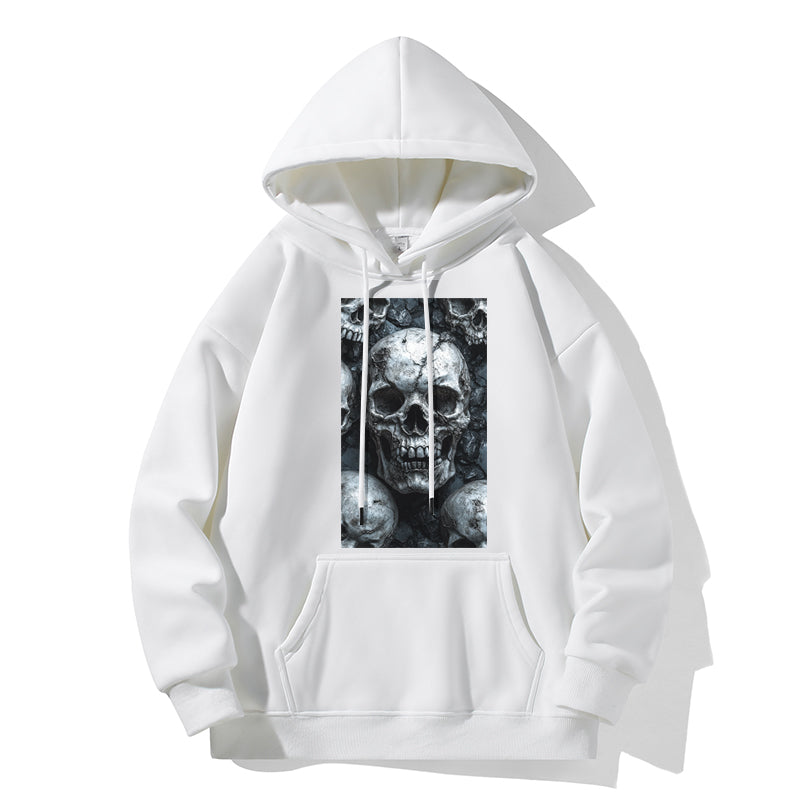 RIVER x ERIC®:【2024A/W】Hooded Sweat-skulls-350541
