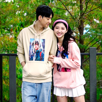 RIVER x ERIC®：Hooded Sweat-Y2K boy & girl-350385