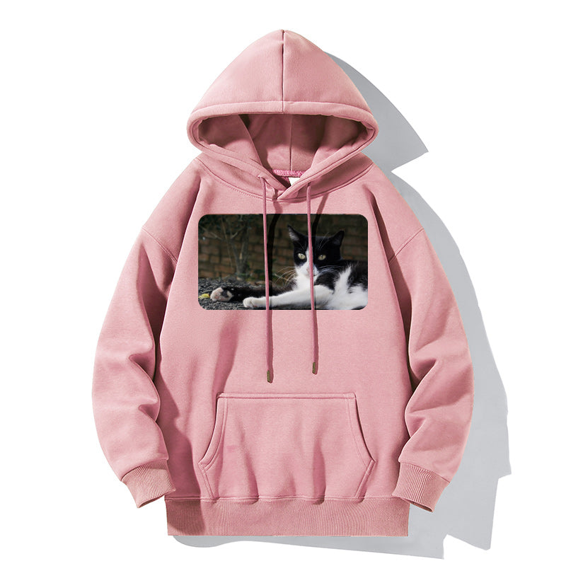 RIVER x ERIC®：Hooded Sweat-Street cat-2-350302