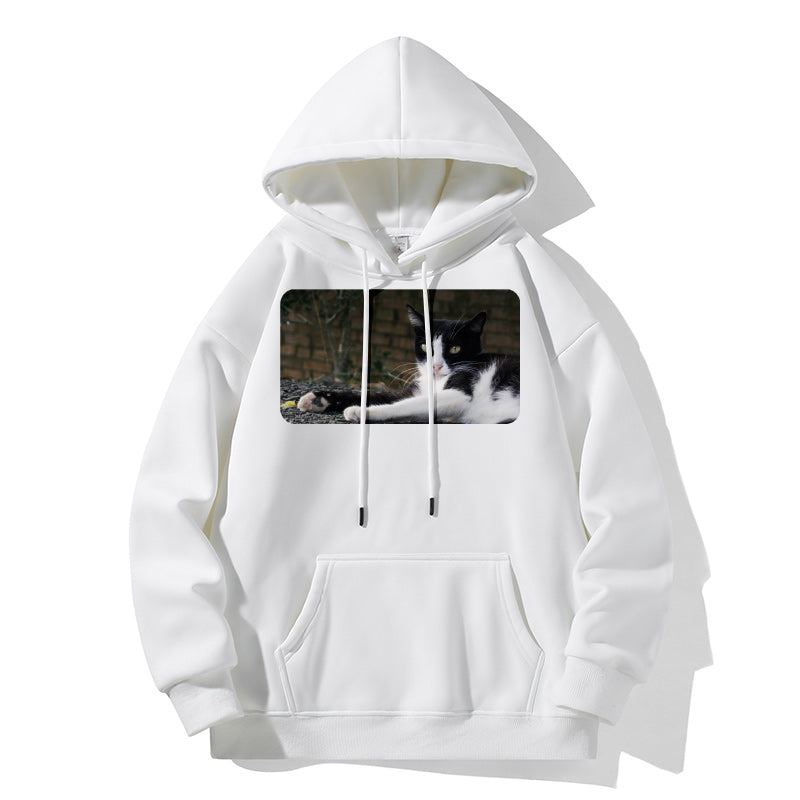 RIVER x ERIC®：Hooded Sweat-Street cat-2-350302