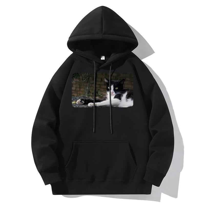 RIVER x ERIC®：Hooded Sweat-Street cat-2-350302