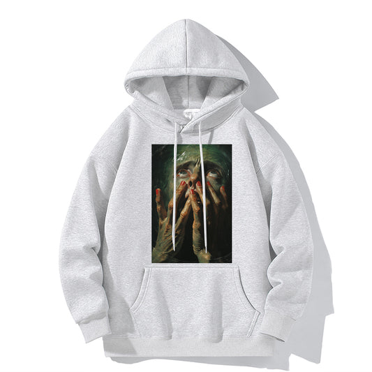 RIVER x ERIC®：Hooded Sweat-A startled man.-350380