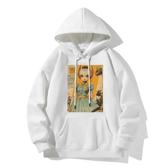 RIVER x ERIC®：【2024A/W】Hooded Sweat-ALIEN GIRL-2-350565