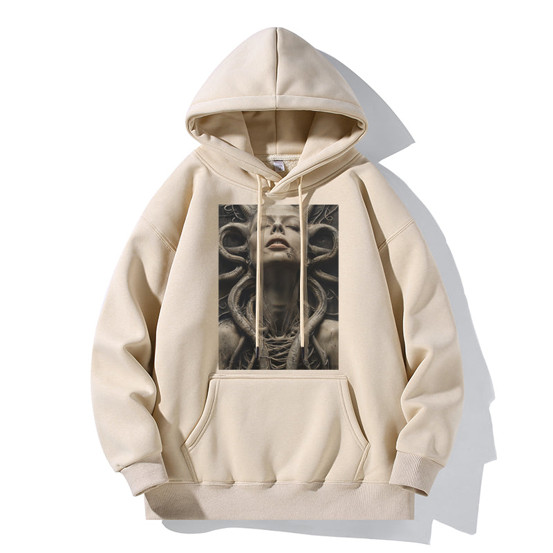 RIVER x ERIC®：【2024A/W】Hooded Sweat-An Alien Woman-350577