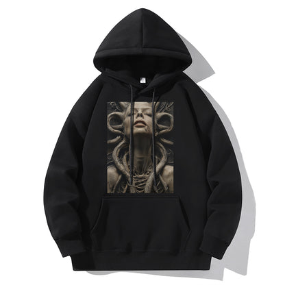 RIVER x ERIC®：【2024A/W】Hooded Sweat-An Alien Woman-350577