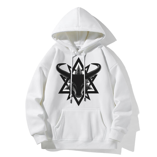 RIVER x ERIC®：Hooded Sweat-Black Hexagram Star-350313