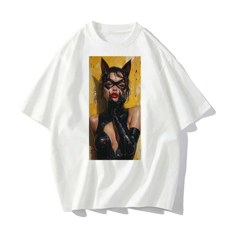 RIVER x ERIC®：t-shirt-Catwoman-350470