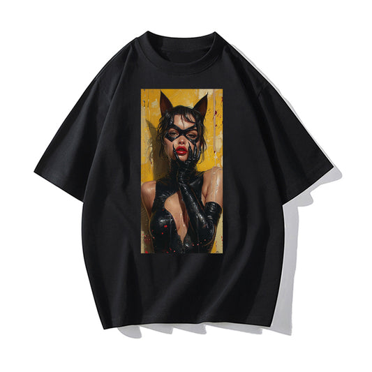 RIVER x ERIC®：t-shirt-Catwoman-350470