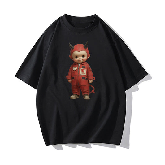 RIVER x ERIC®：t-shirt-Cute Baby Devil-350627