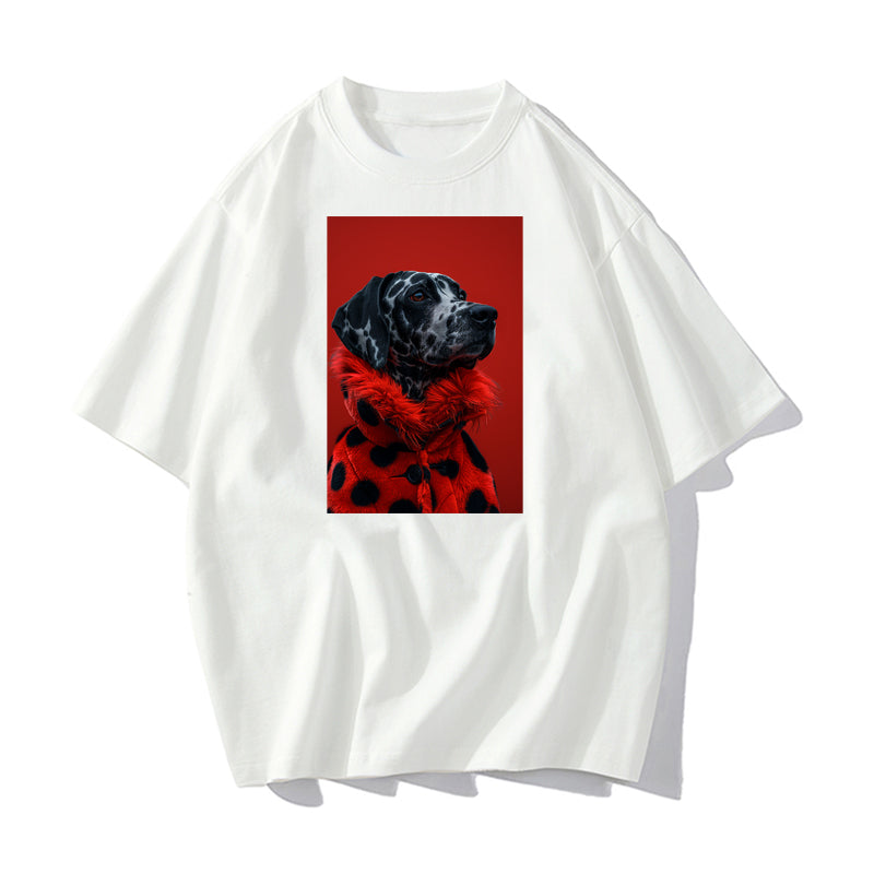RIVER x ERIC®：t-shirt- Dalmatian Dog-1-350436