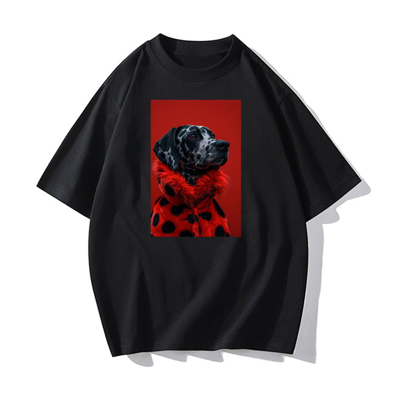 RIVER x ERIC®：t-shirt- Dalmatian Dog-1-350436