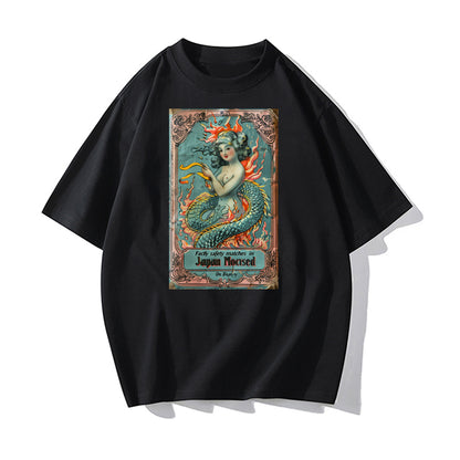 RIVER x ERIC®：t-shirt- Dragon Girl-1-350457