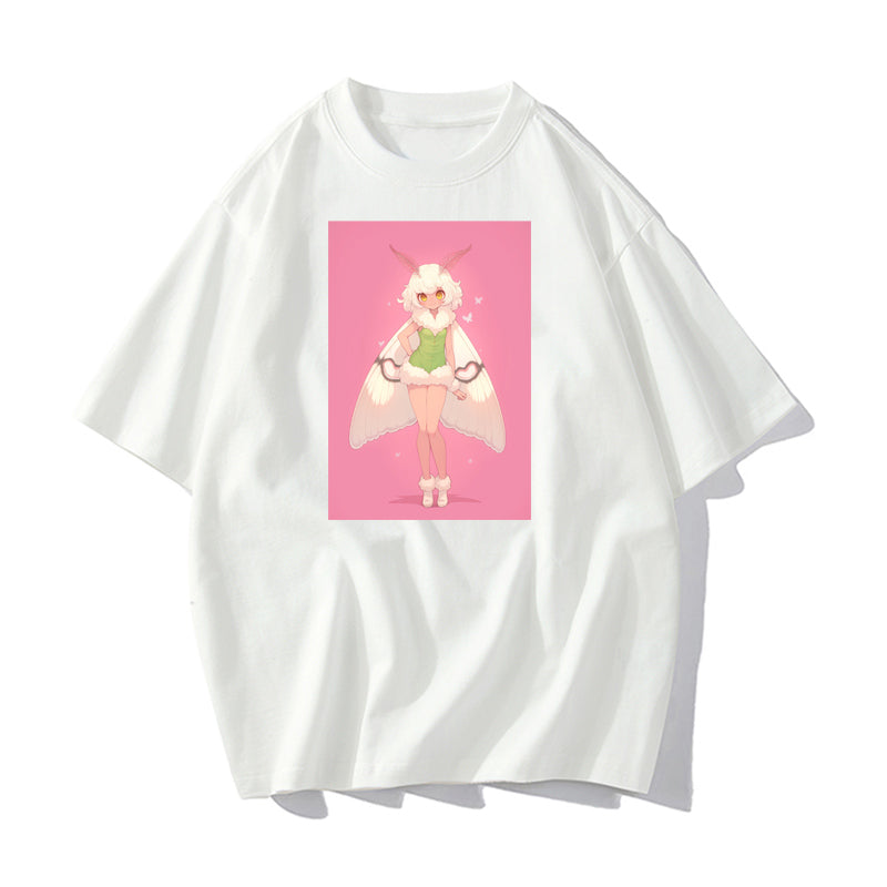 RIVER x ERIC®：t-shirt-Female Moth-350611