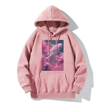 RIVER x ERIC®：【2024A/W】Hooded Sweat-Flying Whale-350570