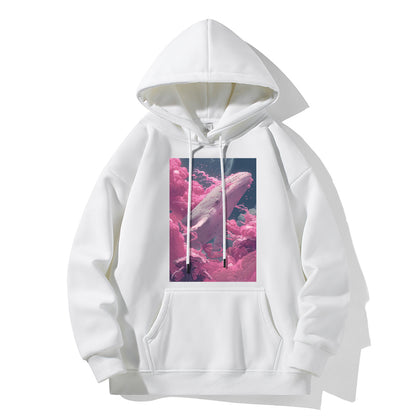 RIVER x ERIC®：【2024A/W】Hooded Sweat-Flying Whale-350570