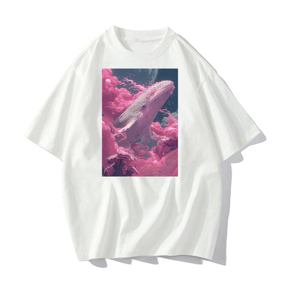 RIVER x ERIC®：t-shirt-Flying Whale-1-350428