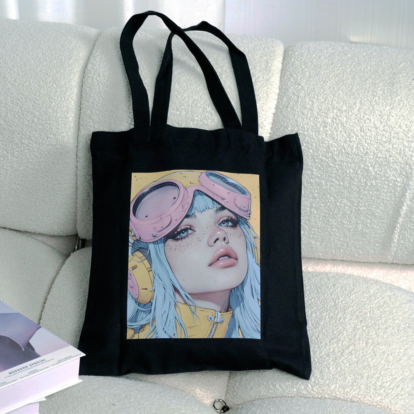 RIVER x ERIC®：tote bag-GIRL-2-350603