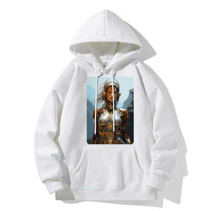 RIVER x ERIC®：Hooded Sweat-Gril Robot-3-350318