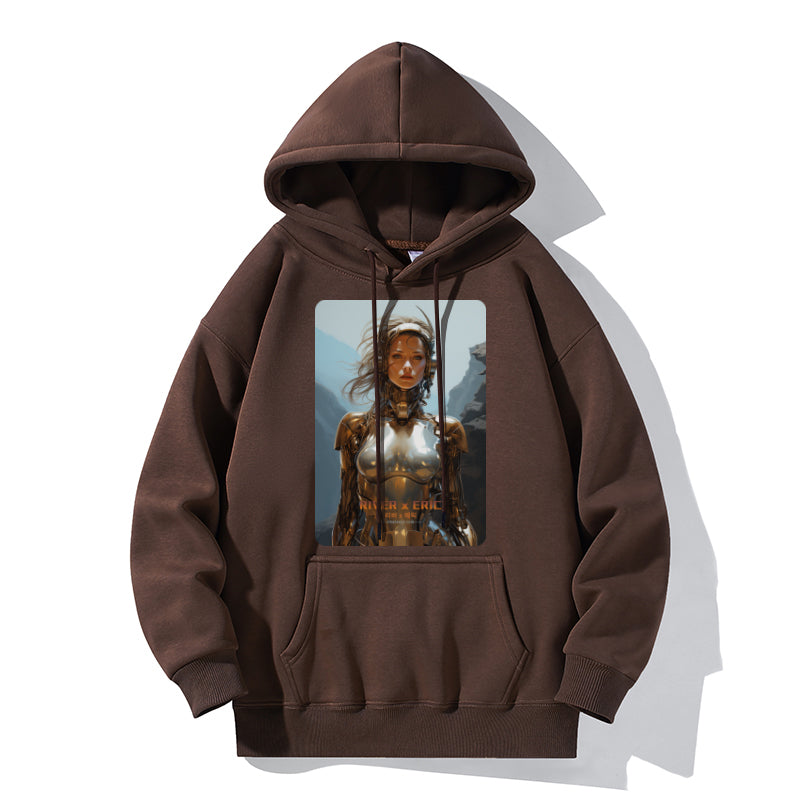 RIVER x ERIC®：Hooded Sweat-Gril Robot-3-350318