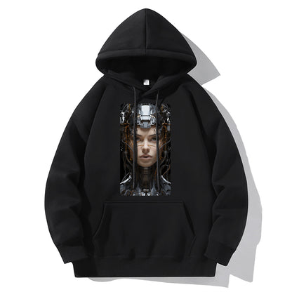 RIVER x ERIC®：Hooded Sweat-Girl Robot-4-350335