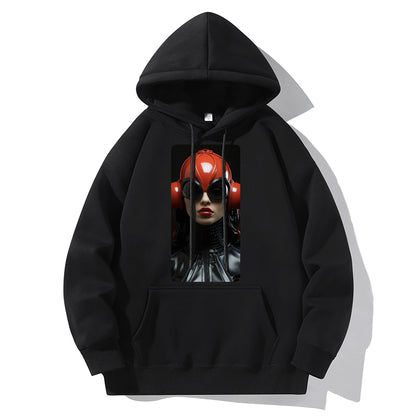 RIVER x ERIC®：Hooded Sweat-Girl Robot-5-350336