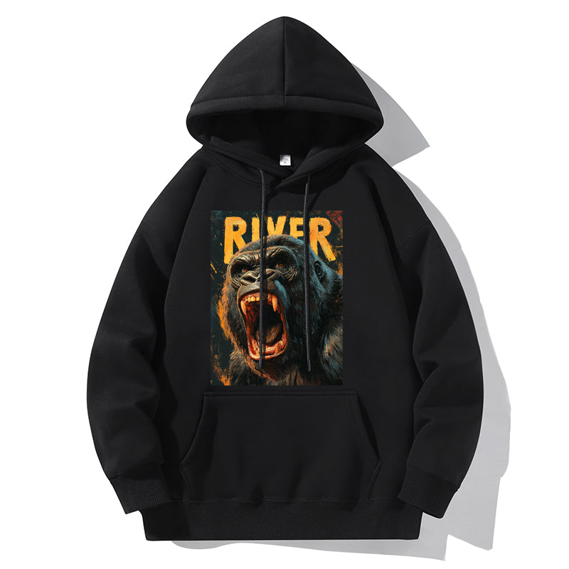 RIVER x ERIC®：【2024A/W】Hooded Sweat-Gorilla-350566