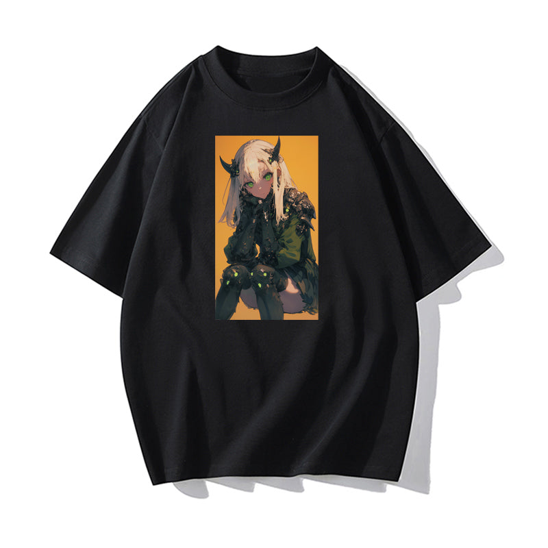 RIVER x ERIC®：t-shirt-Green Eyes-350612