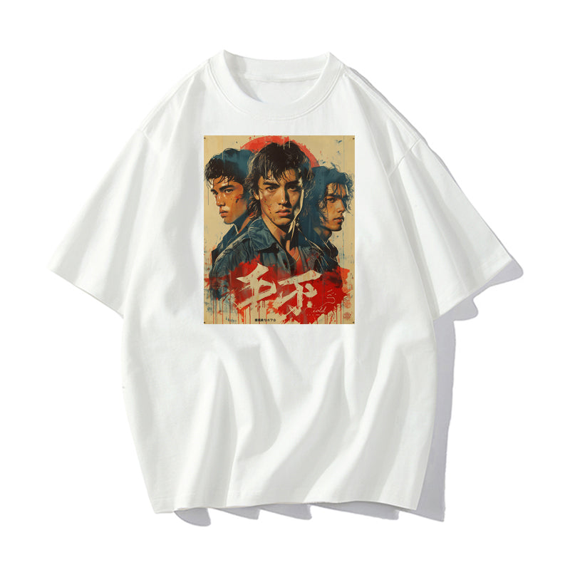 RIVER x ERIC®：t-shirt-Japanese Retro Poster-1-350443