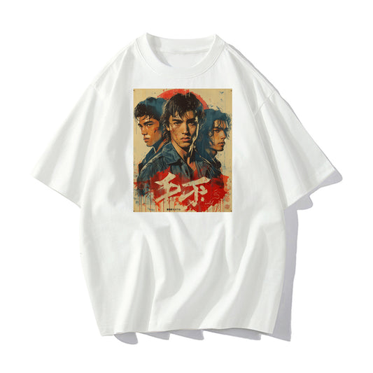 RIVER x ERIC®：t-shirt-Japanese Retro Poster-1-350443