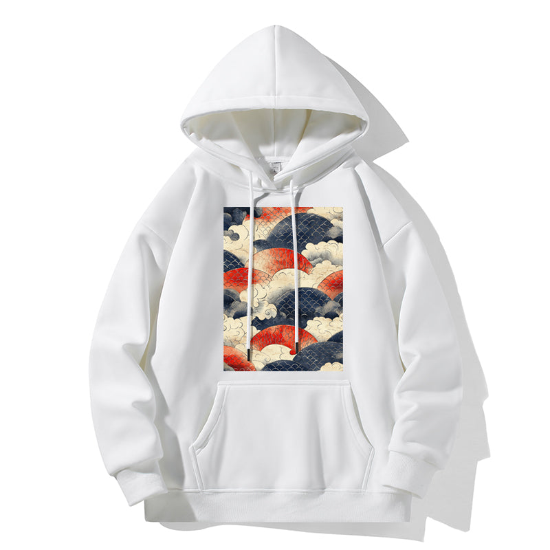 RIVER x ERIC®：【2024A/W】Hooded Sweat-Katsushika-350550