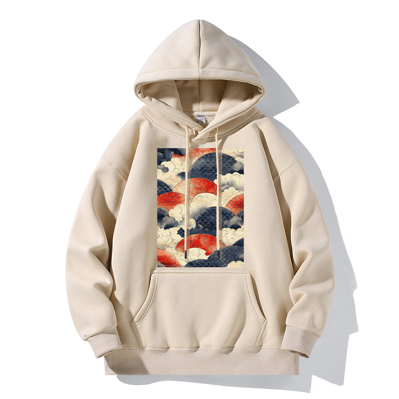 RIVER x ERIC®：【2024A/W】Hooded Sweat-Katsushika-350550